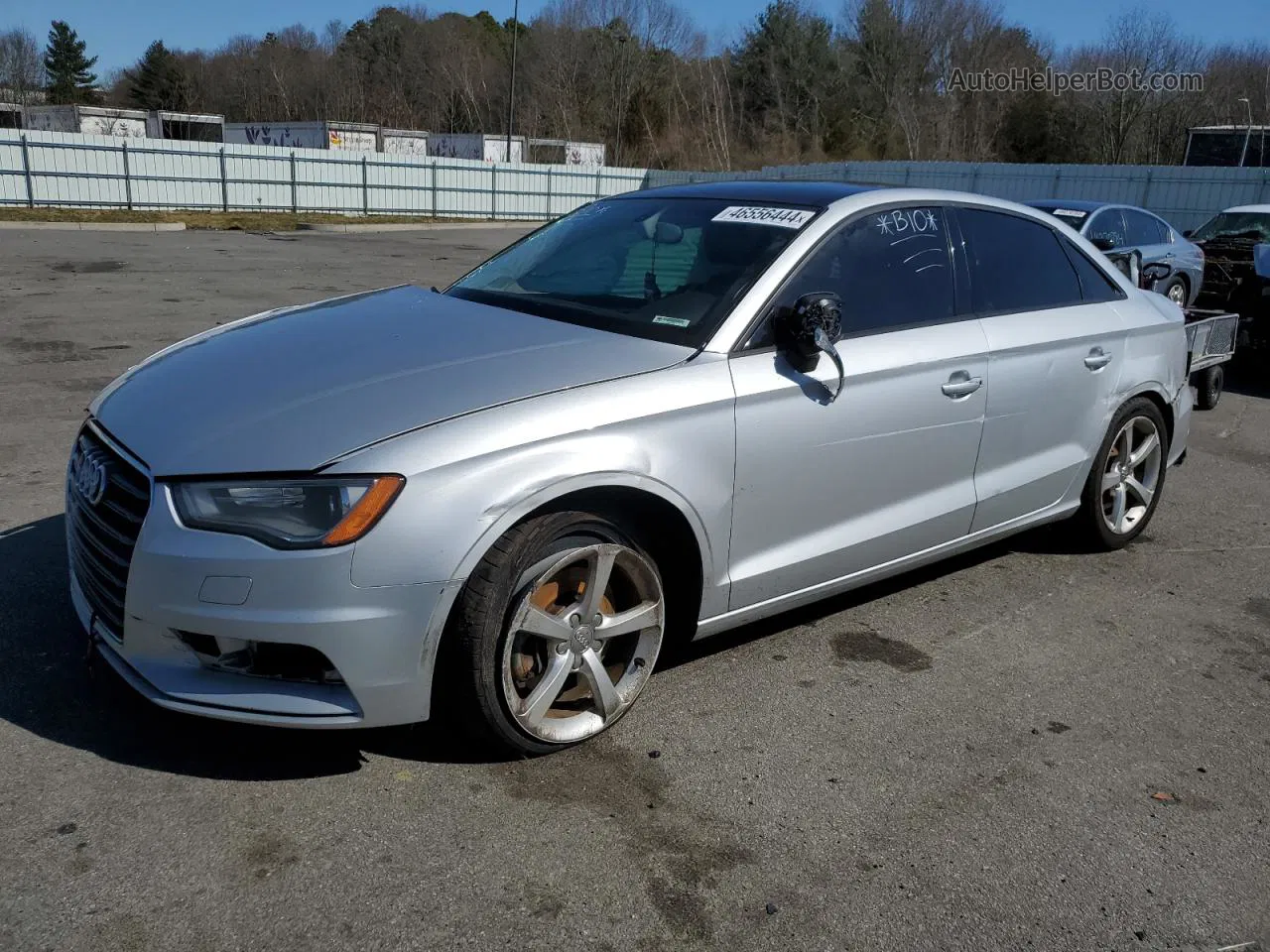 2015 Audi A3 Premium Silver vin: WAUACGFF6F1001928