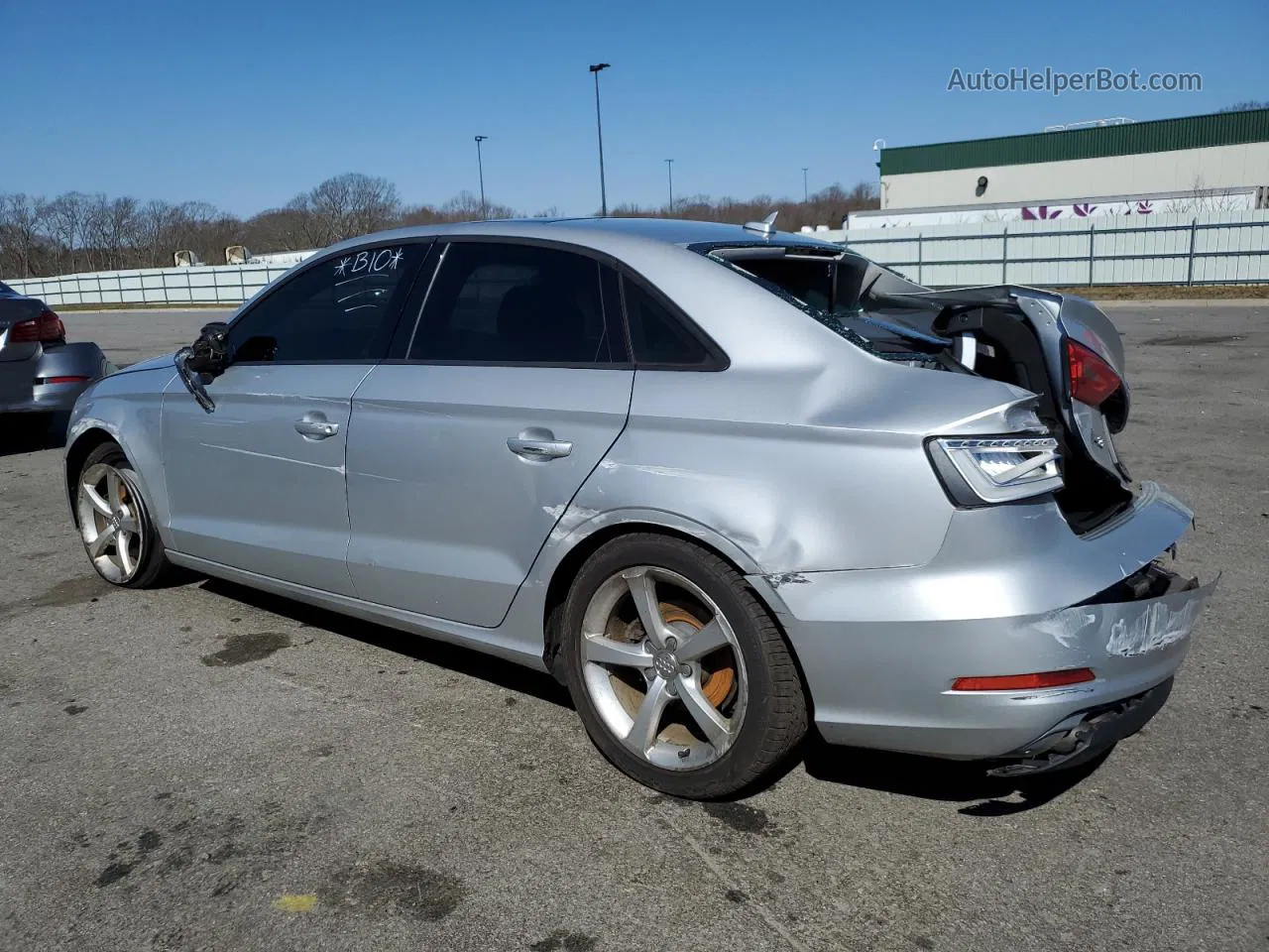 2015 Audi A3 Premium Silver vin: WAUACGFF6F1001928