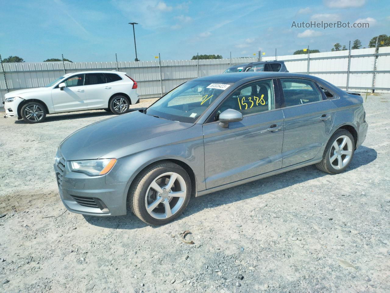 2015 Audi A3 Premium Серый vin: WAUACGFF6F1005638