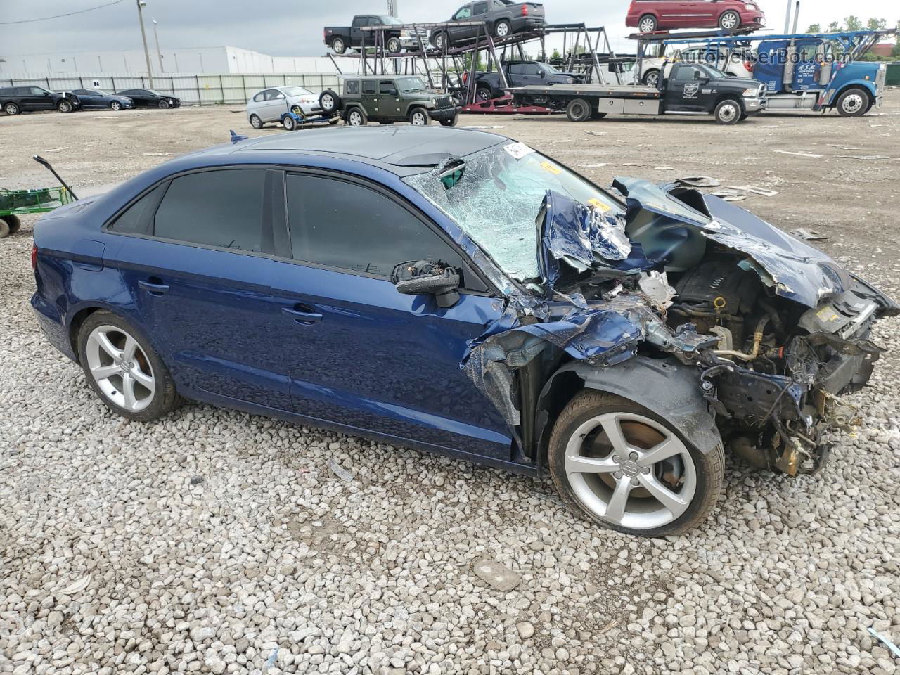 2015 Audi A3 Premium Blue vin: WAUACGFF6F1006868