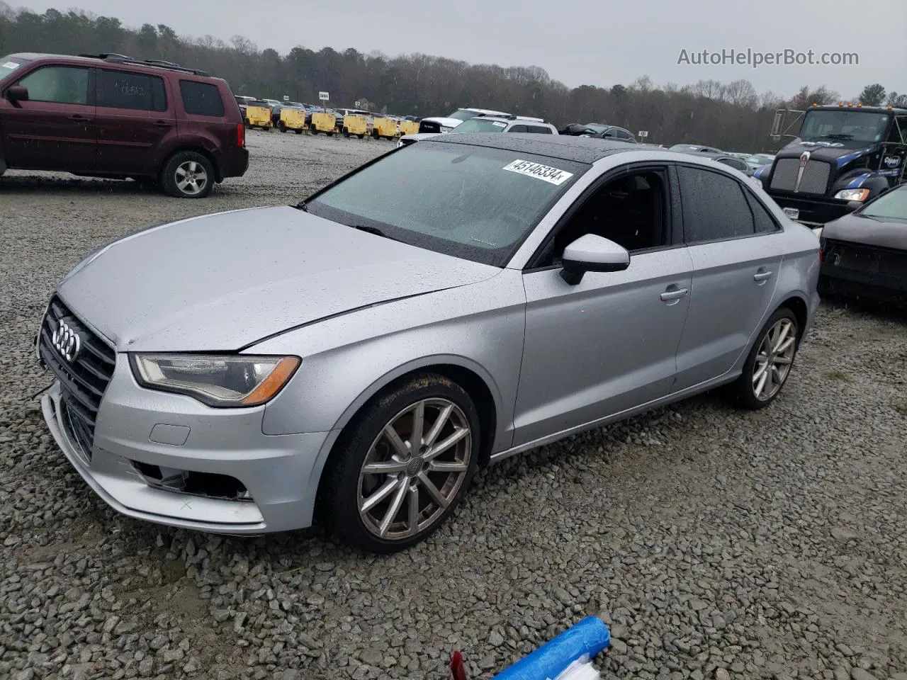 2015 Audi A3 Premium Silver vin: WAUACGFF6F1057769