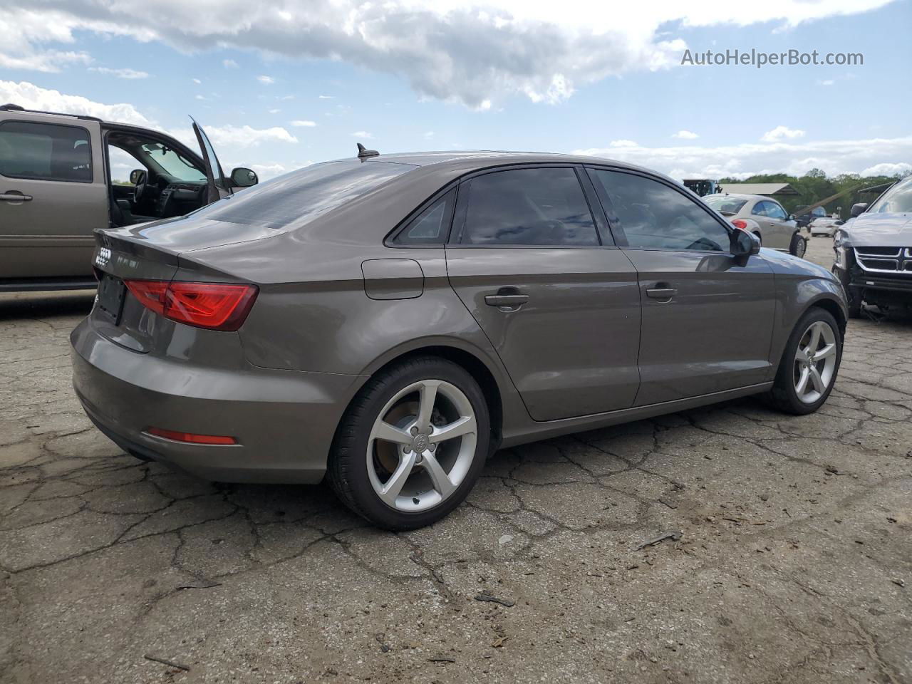 2015 Audi A3 Premium Gray vin: WAUACGFF6F1112270