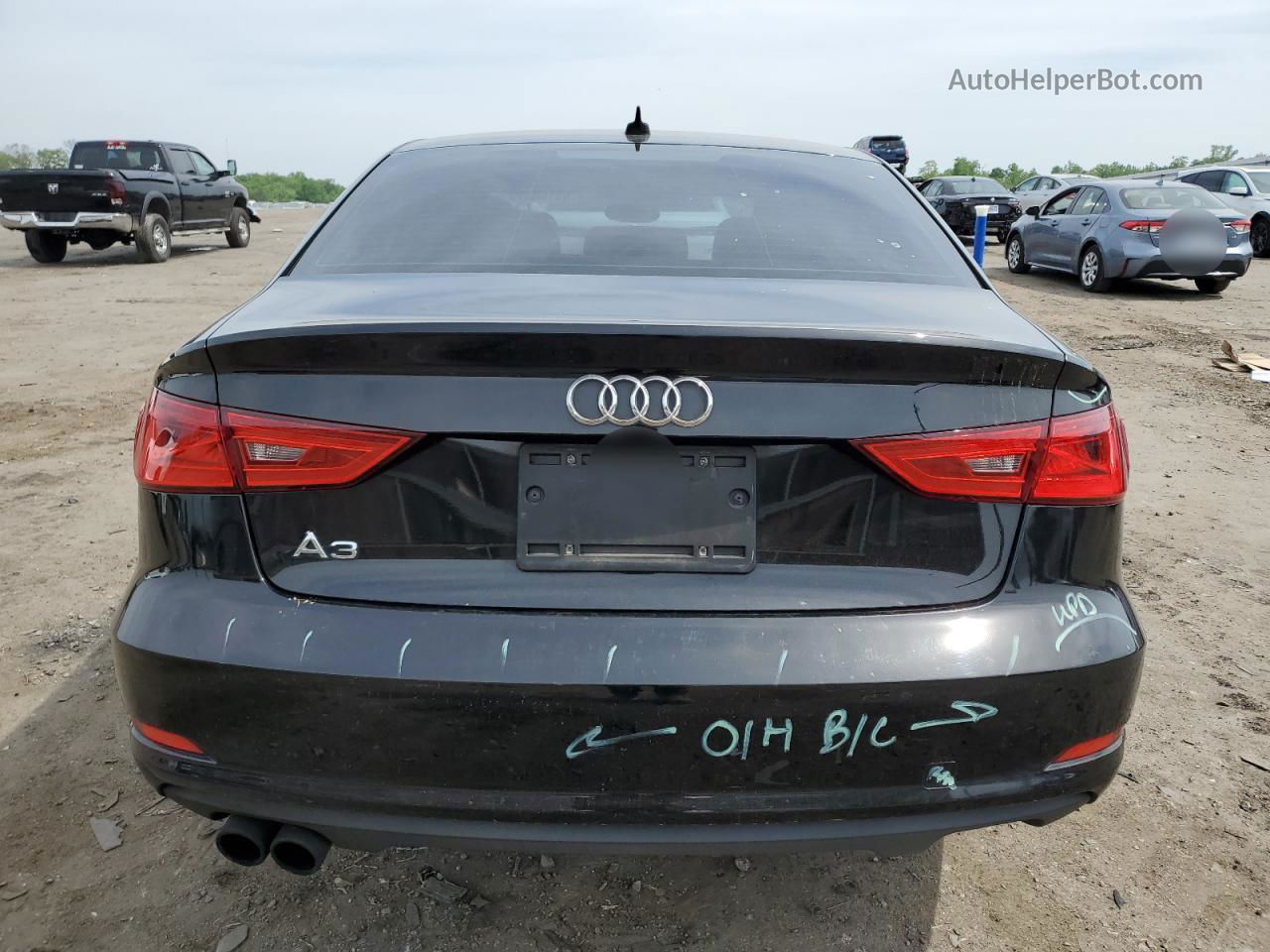 2015 Audi A3 Premium Black vin: WAUACGFF6F1126086