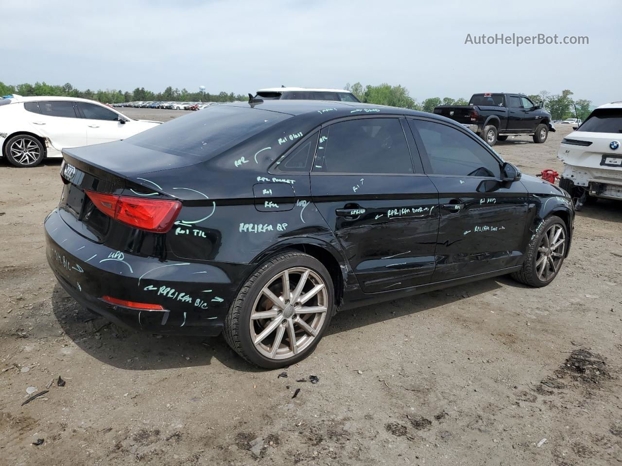 2015 Audi A3 Premium Черный vin: WAUACGFF6F1126086