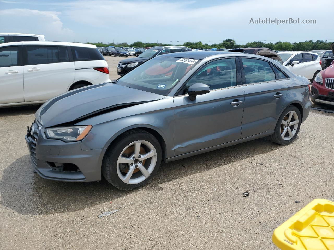 2015 Audi A3 Premium Gray vin: WAUACGFF7F1009973