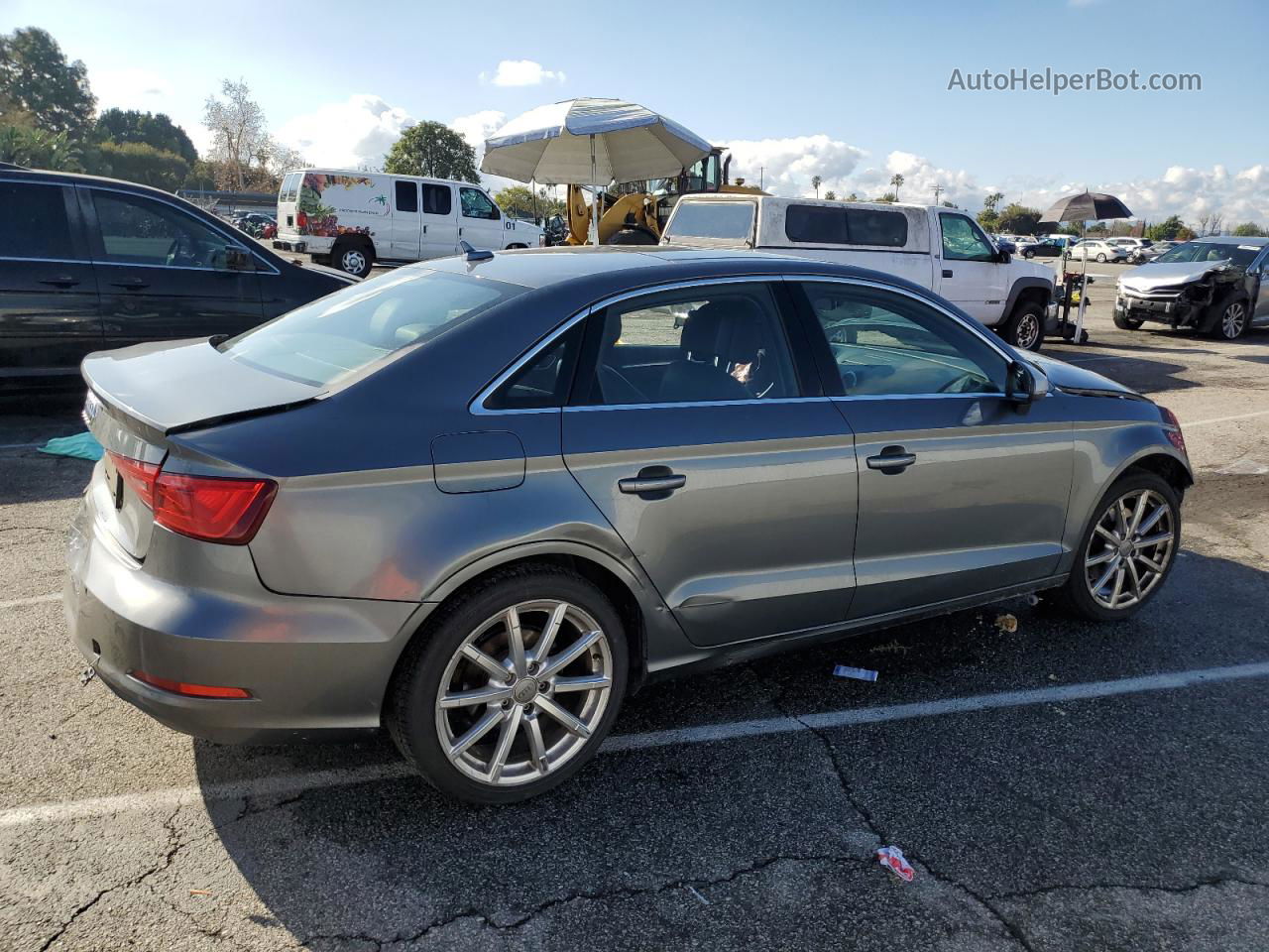 2015 Audi A3 Premium Gray vin: WAUACGFF7F1011299