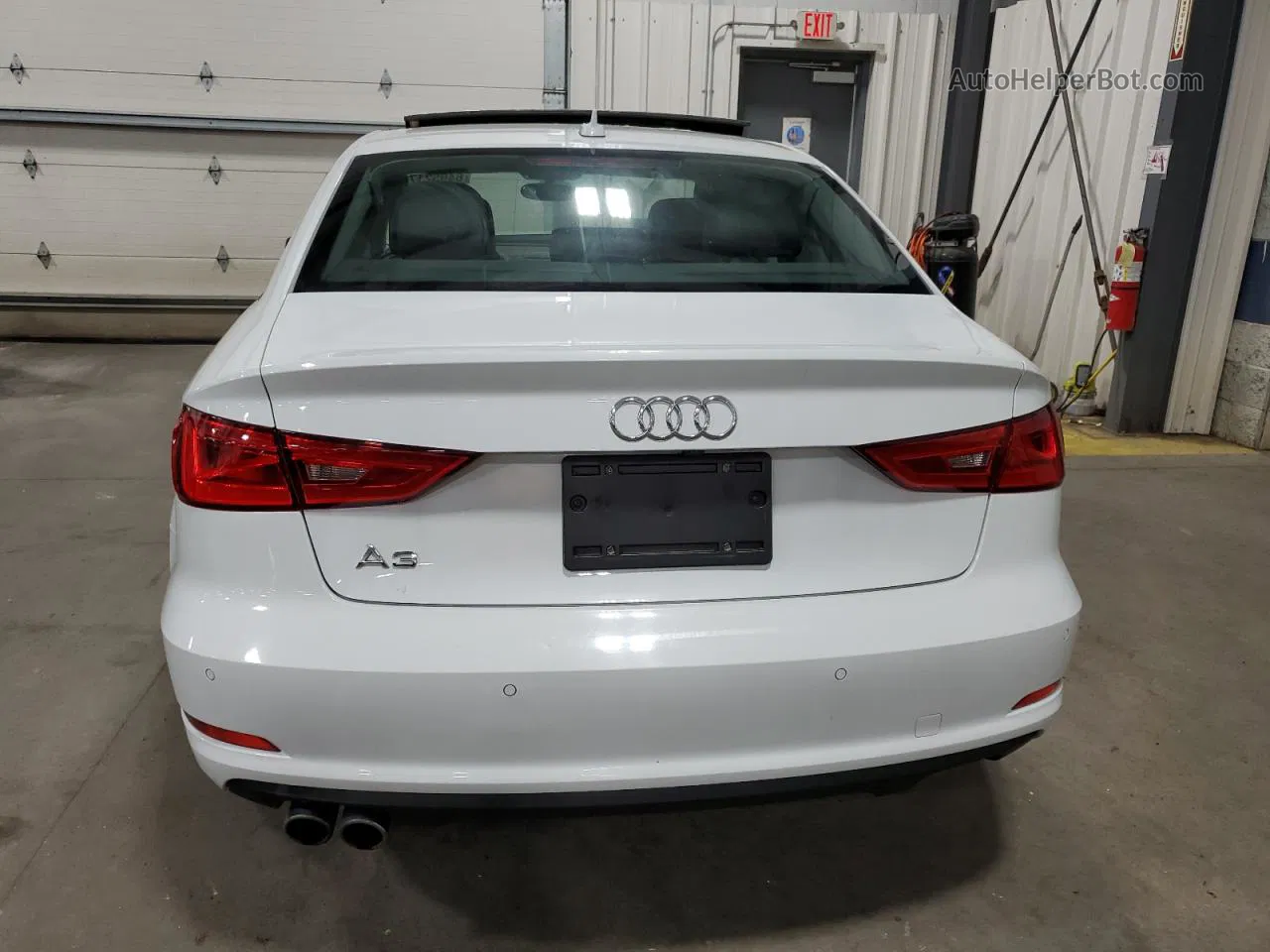 2015 Audi A3 Premium White vin: WAUACGFF7F1041029