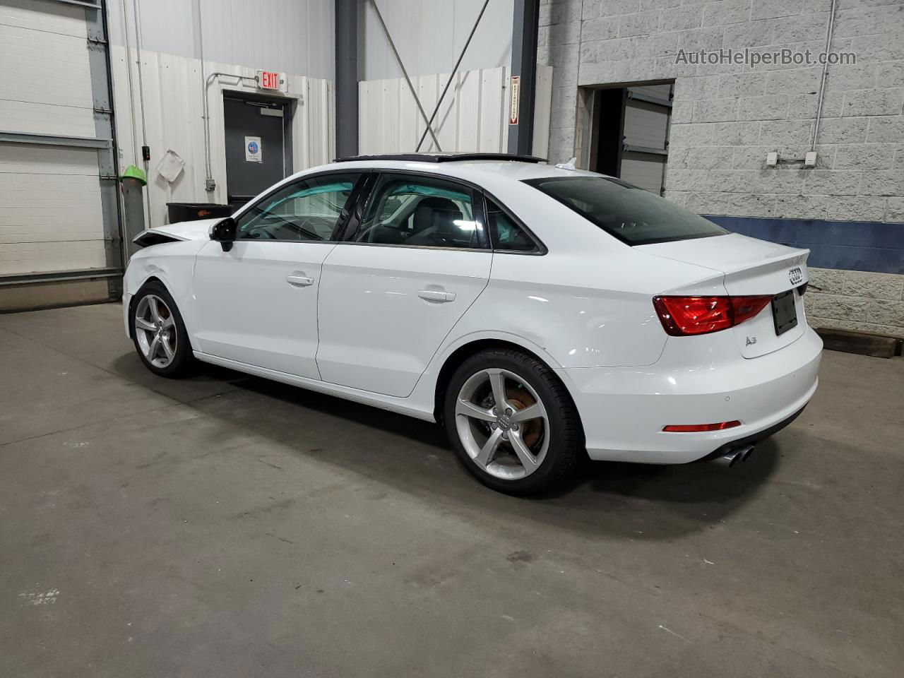 2015 Audi A3 Premium White vin: WAUACGFF7F1041029