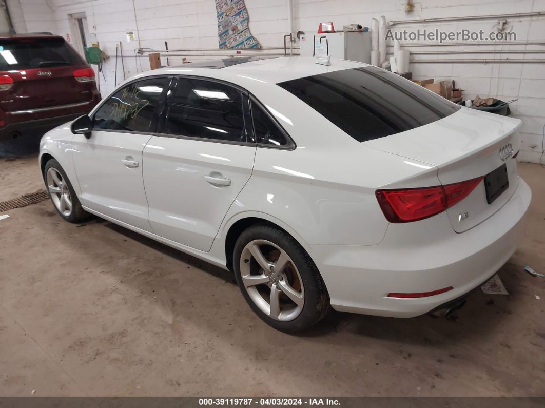 2015 Audi A3 1.8t Premium White vin: WAUACGFF7F1042102