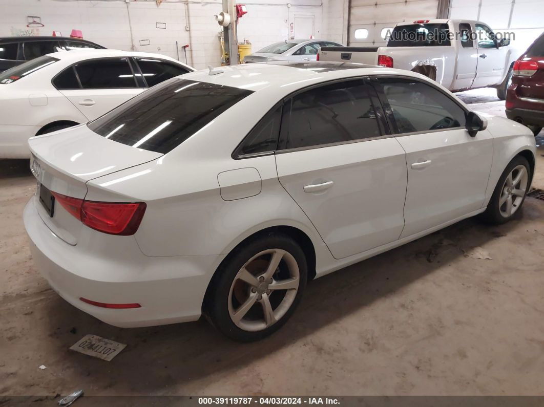 2015 Audi A3 1.8t Premium White vin: WAUACGFF7F1042102