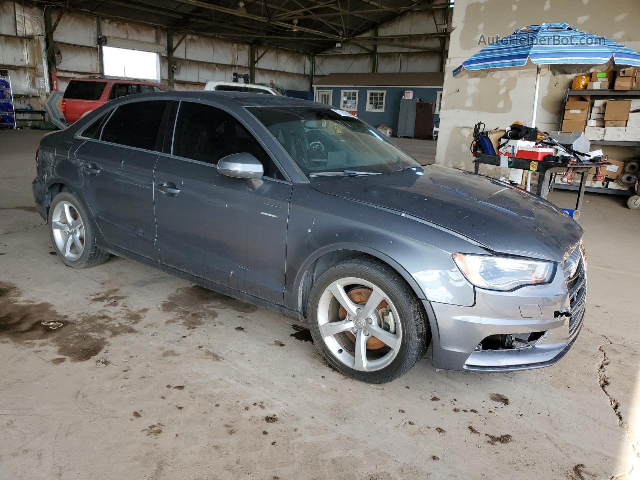 2015 Audi A3 Premium Charcoal vin: WAUACGFF8F1031870