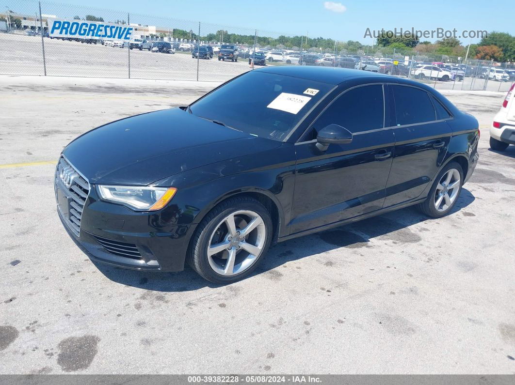 2015 Audi A3 1.8t Premium Black vin: WAUACGFF8F1052847