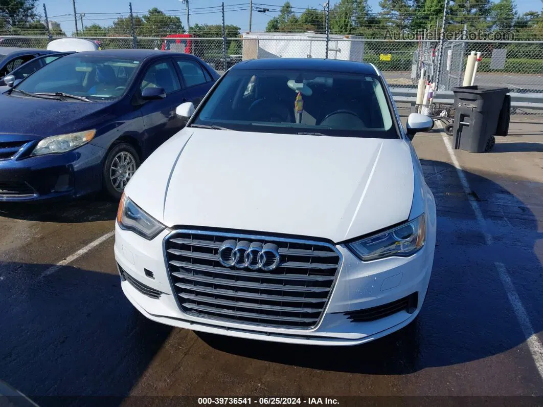 2015 Audi A3 1.8t Premium White vin: WAUACGFF8F1103036