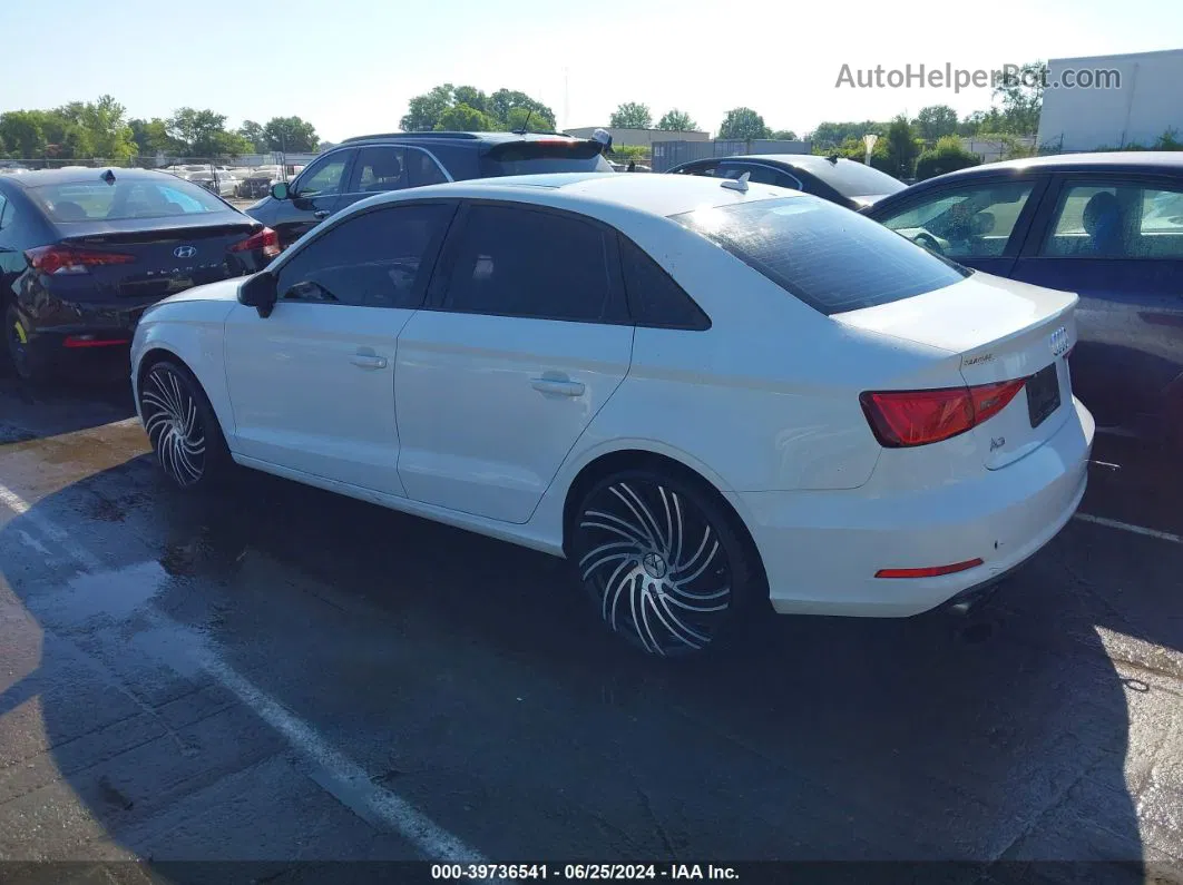 2015 Audi A3 1.8t Premium White vin: WAUACGFF8F1103036