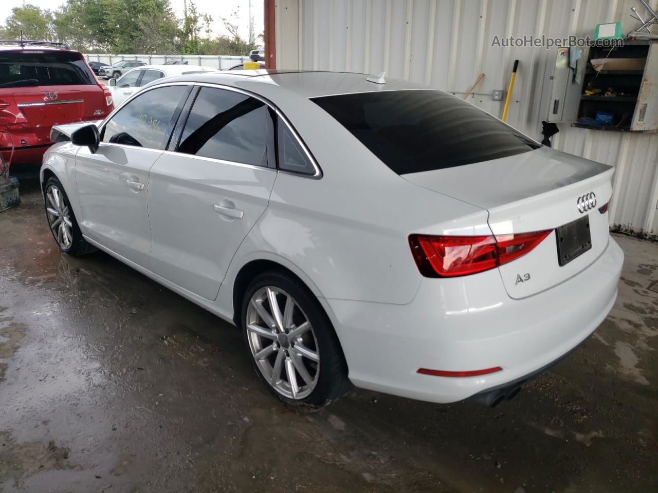 2015 Audi A3 Premium White vin: WAUACGFF8F1111332