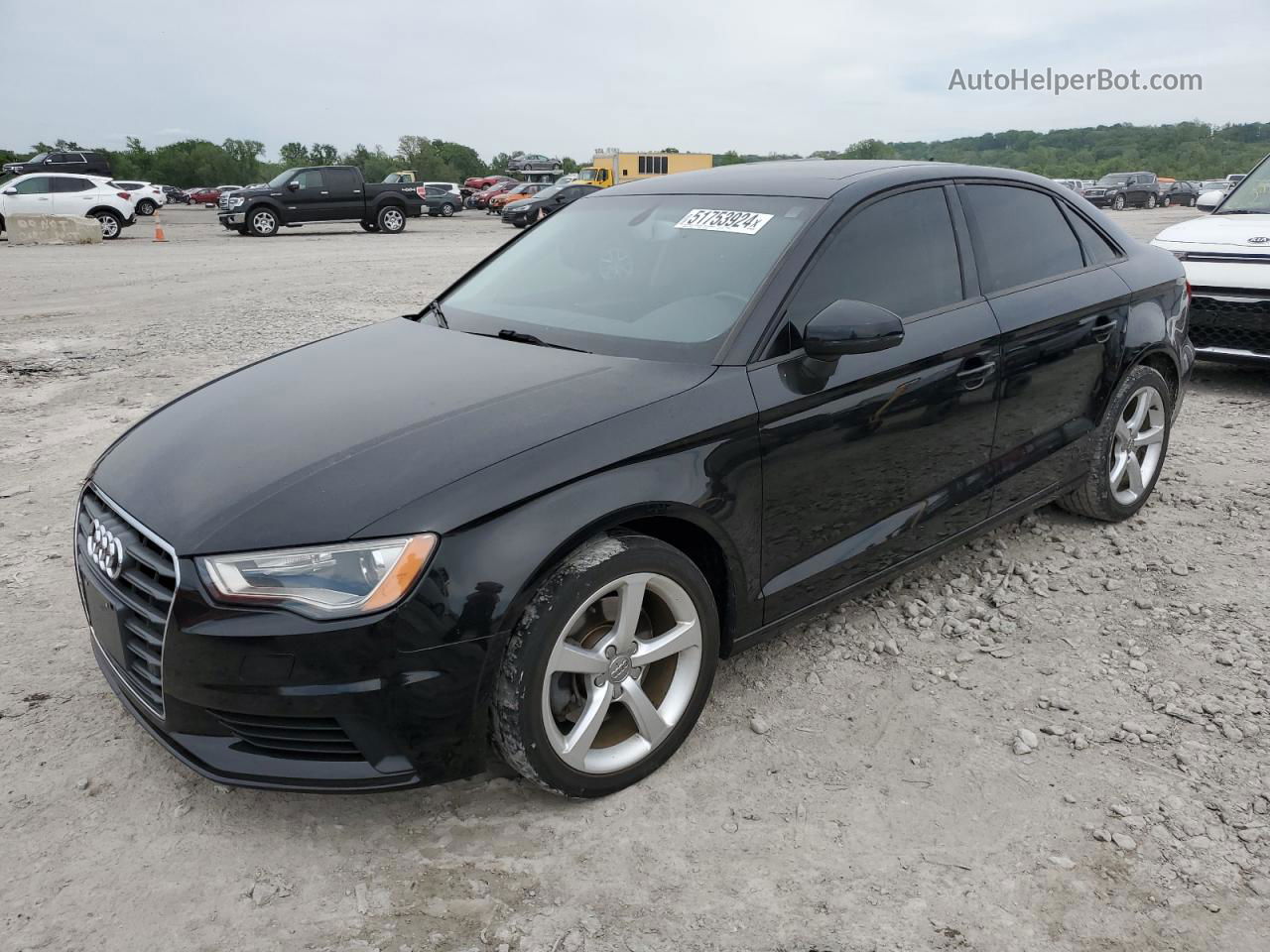 2015 Audi A3 Premium Черный vin: WAUACGFF8F1118779