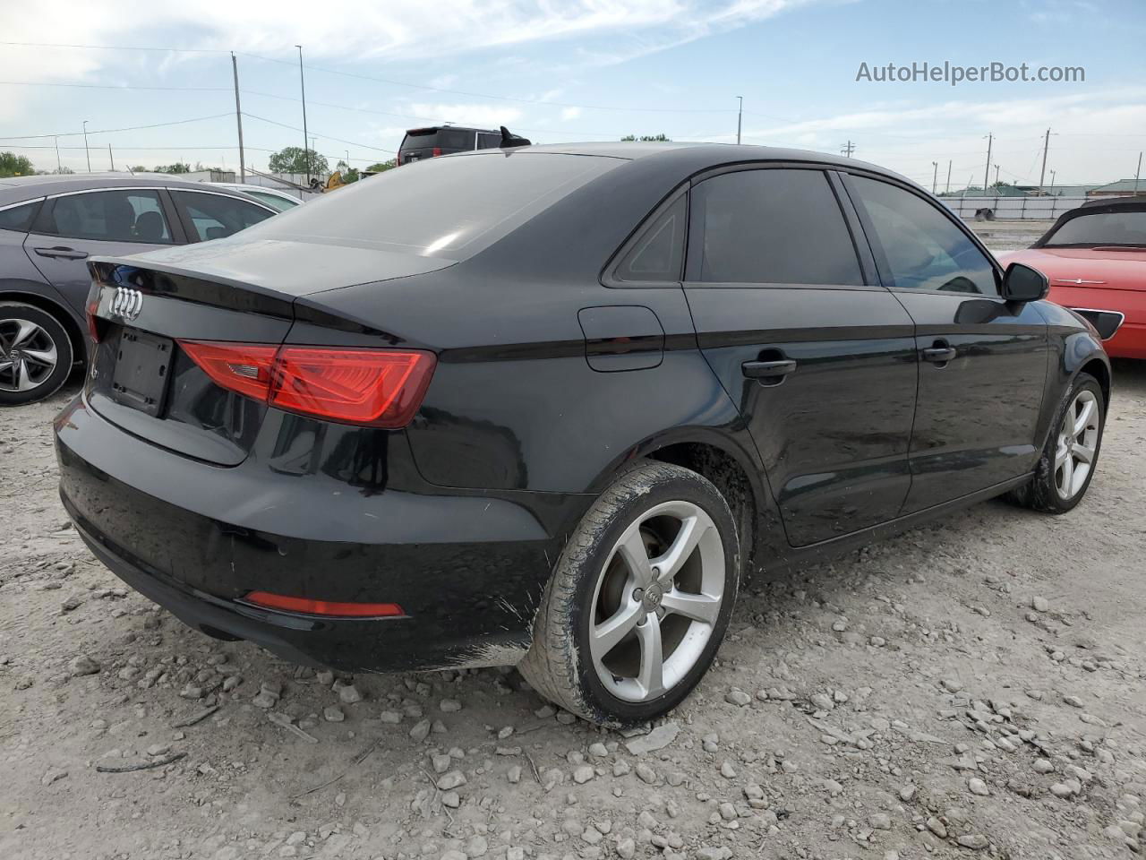 2015 Audi A3 Premium Черный vin: WAUACGFF8F1118779