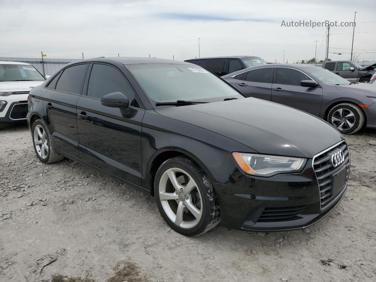 2015 Audi A3 Premium Черный vin: WAUACGFF8F1118779