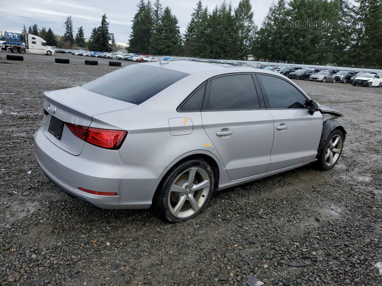 2015 Audi A3 Premium Silver vin: WAUACGFFXF1087096