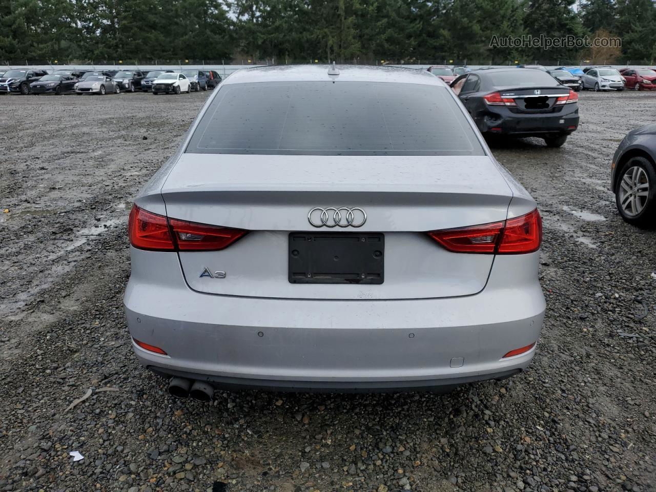 2015 Audi A3 Premium Silver vin: WAUACGFFXF1087096