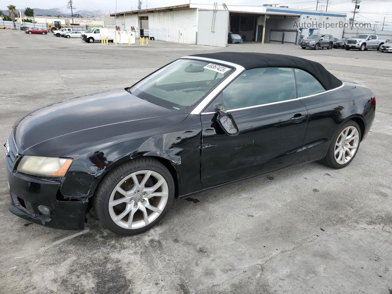 2011 Audi A5 Premium Black vin: WAUAFAFH2BN003247