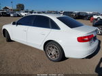 2013 Audi A4 2.0t Premium White vin: WAUAFAFL0DA046029