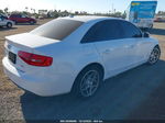 2013 Audi A4 2.0t Premium White vin: WAUAFAFL0DA046029