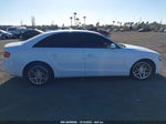 2013 Audi A4 2.0t Premium White vin: WAUAFAFL0DA046029