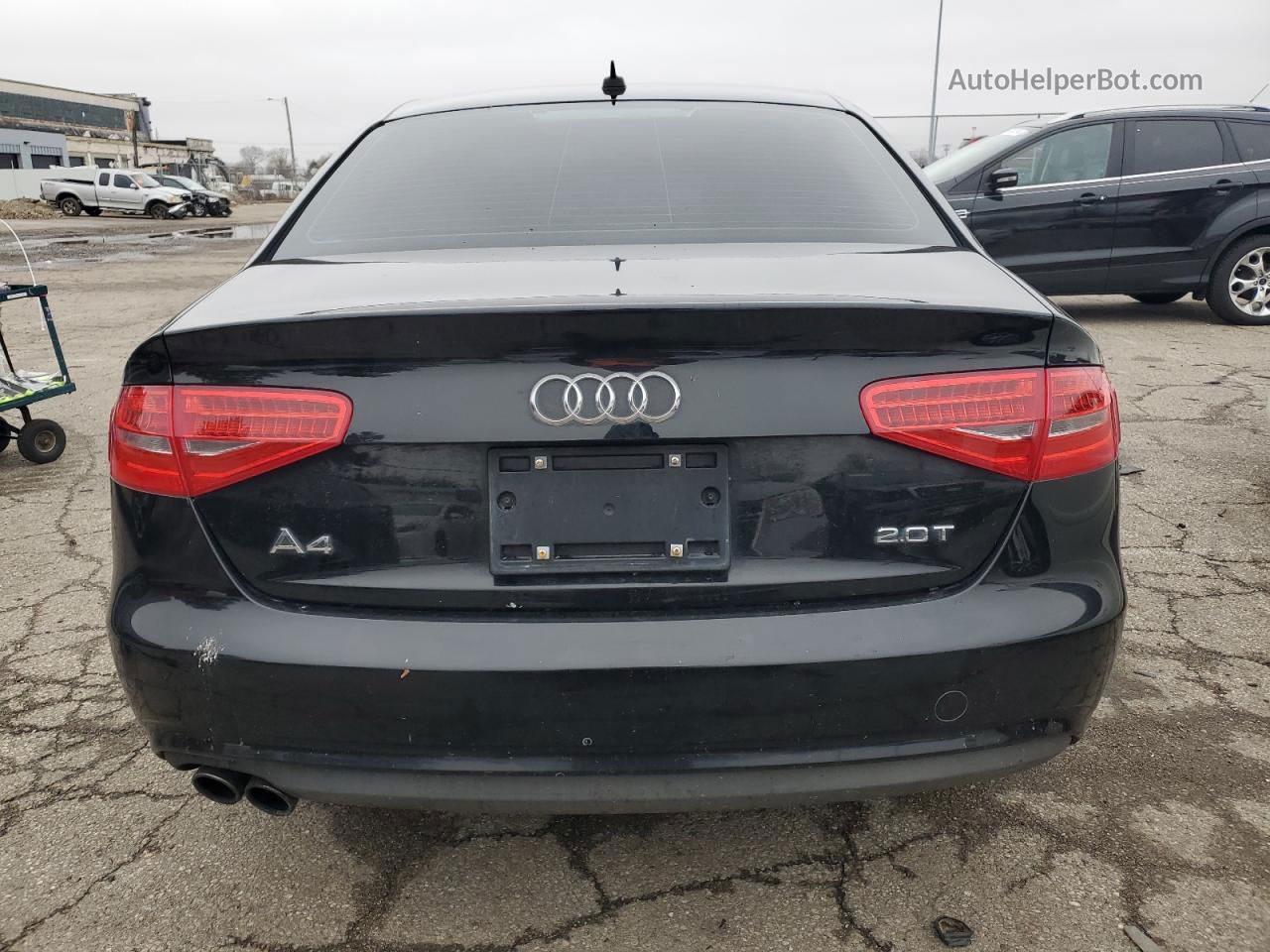 2013 Audi A4 Premium Black vin: WAUAFAFL0DN010446