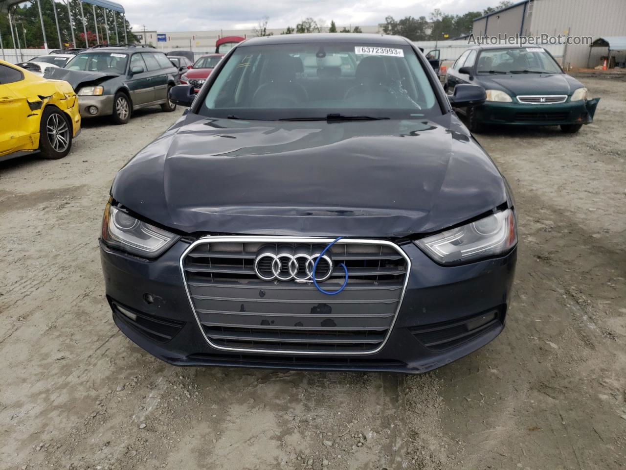 2013 Audi A4 Premium Blue vin: WAUAFAFL0DN031779