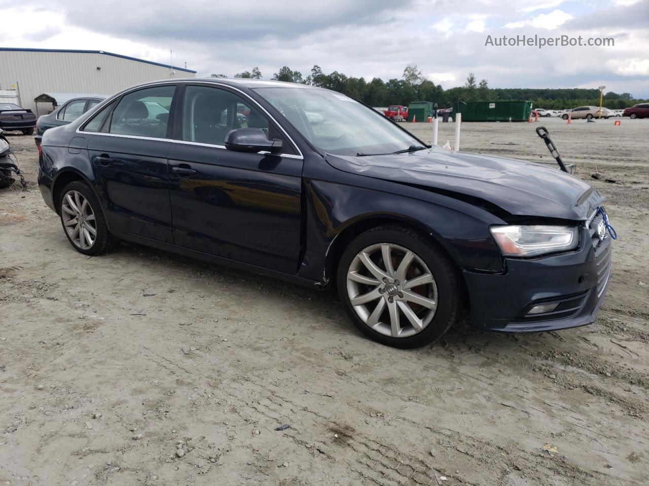 2013 Audi A4 Premium Blue vin: WAUAFAFL0DN031779