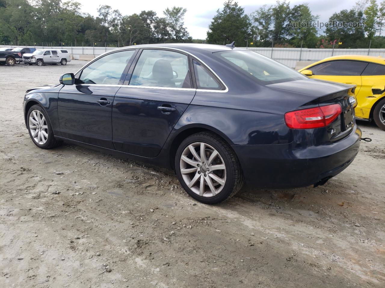 2013 Audi A4 Premium Blue vin: WAUAFAFL0DN031779