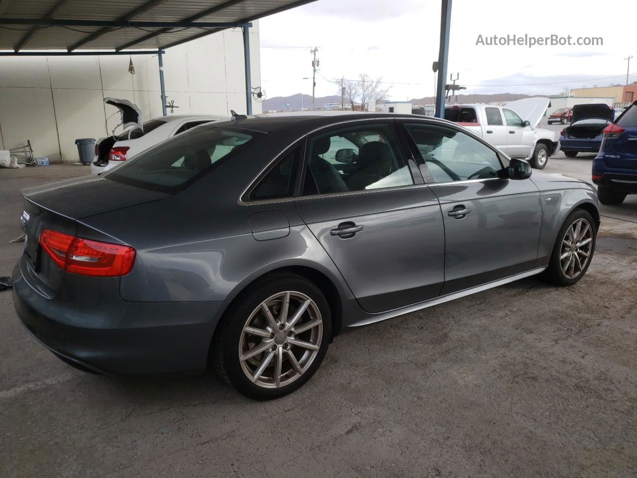 2016 Audi A4 Premium S-line Gray vin: WAUAFAFL0GN011424