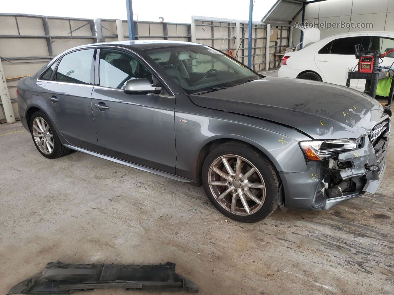 2016 Audi A4 Premium S-line Gray vin: WAUAFAFL0GN011424