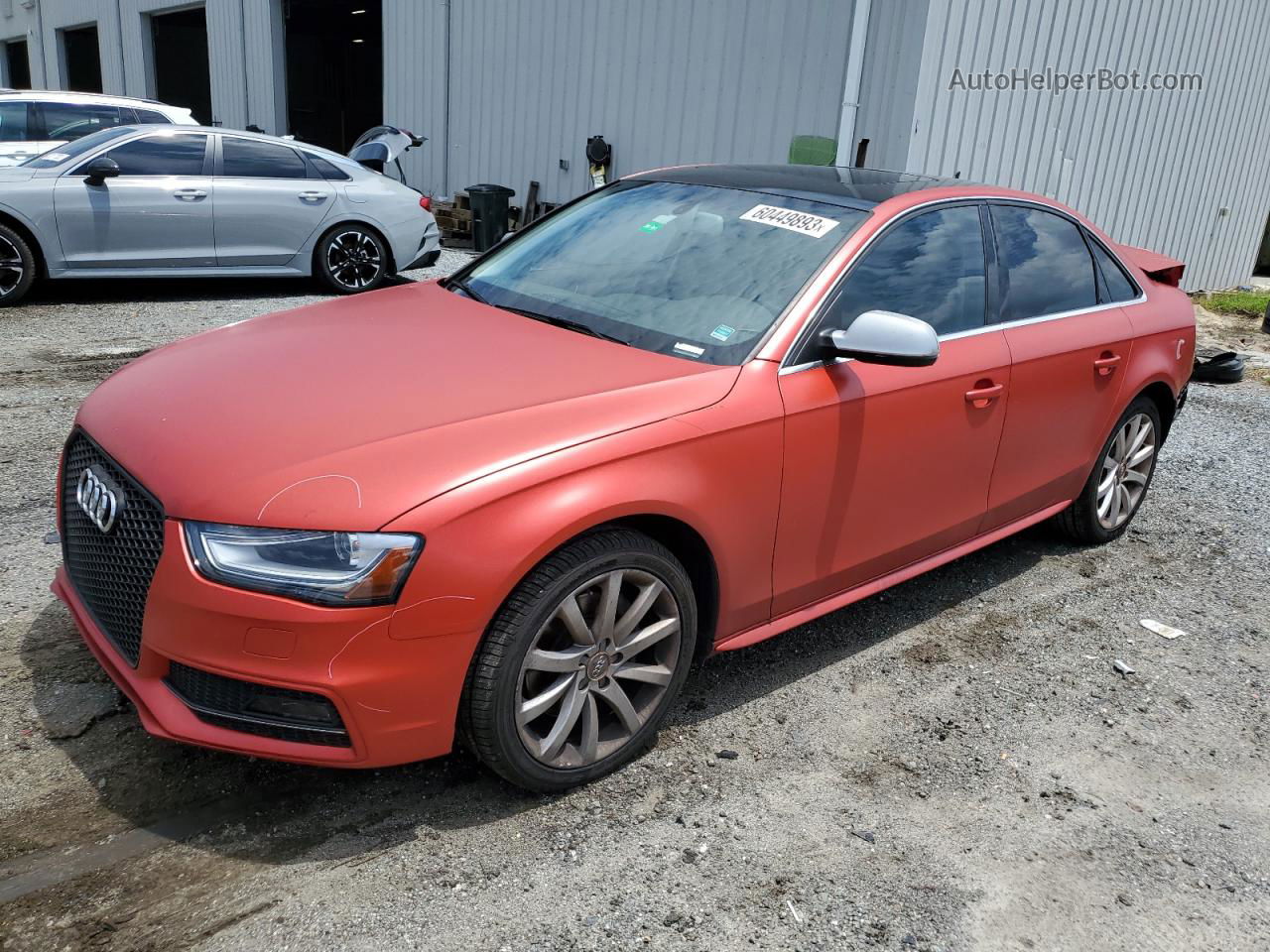 2014 Audi A4 Premium Red vin: WAUAFAFL1EN000476