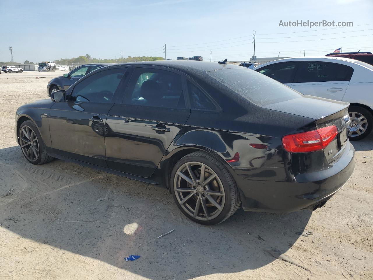 2016 Audi A4 Premium S-line Black vin: WAUAFAFL1GA012945