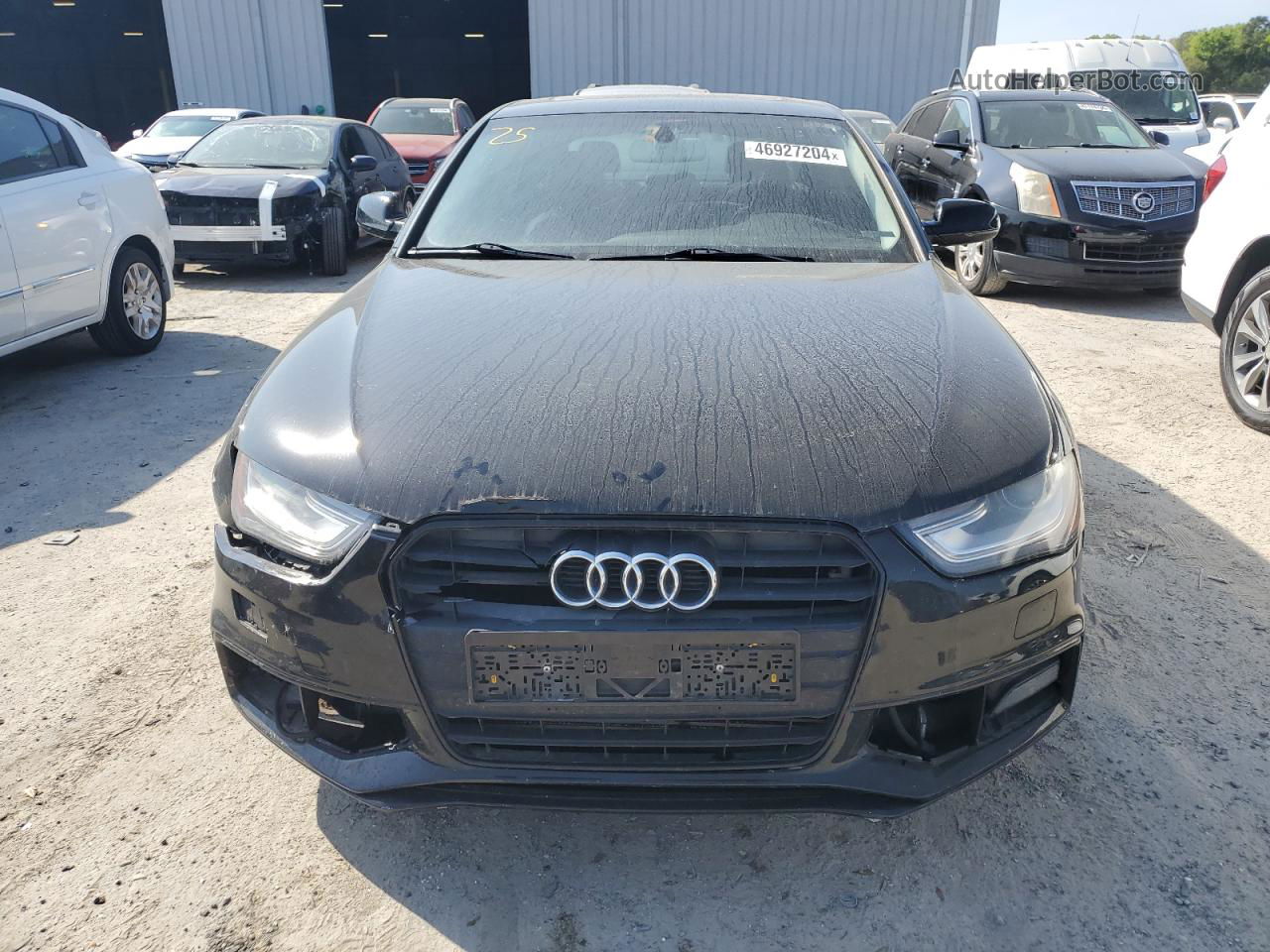 2016 Audi A4 Premium S-line Black vin: WAUAFAFL1GA012945