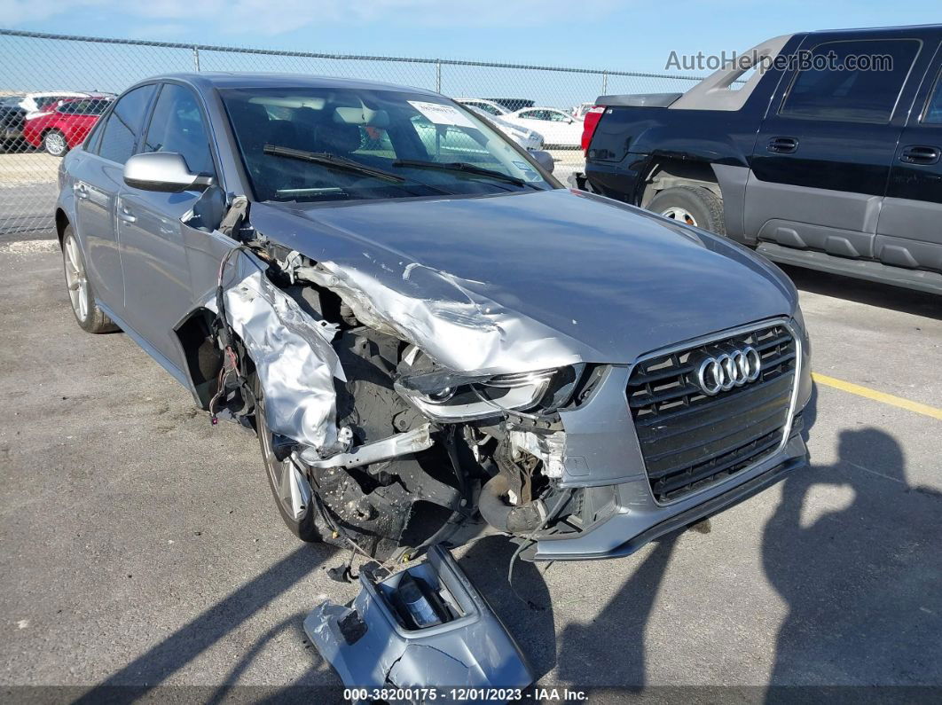 2016 Audi A4 2.0t Premium Silver vin: WAUAFAFL1GN007723