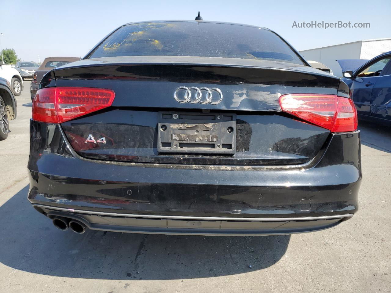 2016 Audi A4 Premium S-line Black vin: WAUAFAFL2GN013725