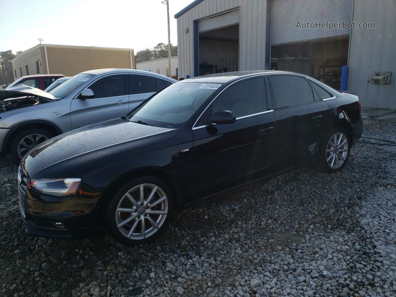 2016 Audi A4 Premium S-line Black vin: WAUAFAFL2GN018018