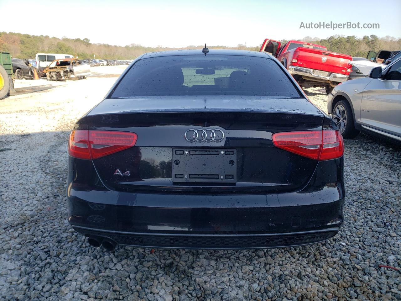 2016 Audi A4 Premium S-line Black vin: WAUAFAFL2GN018018