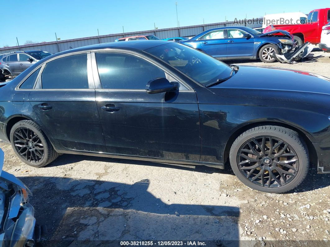 2013 Audi A4 2.0t Premium Black vin: WAUAFAFL3DN042937