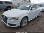 2014 Audi A4 2.0t Premium White vin: WAUAFAFL3EA077227