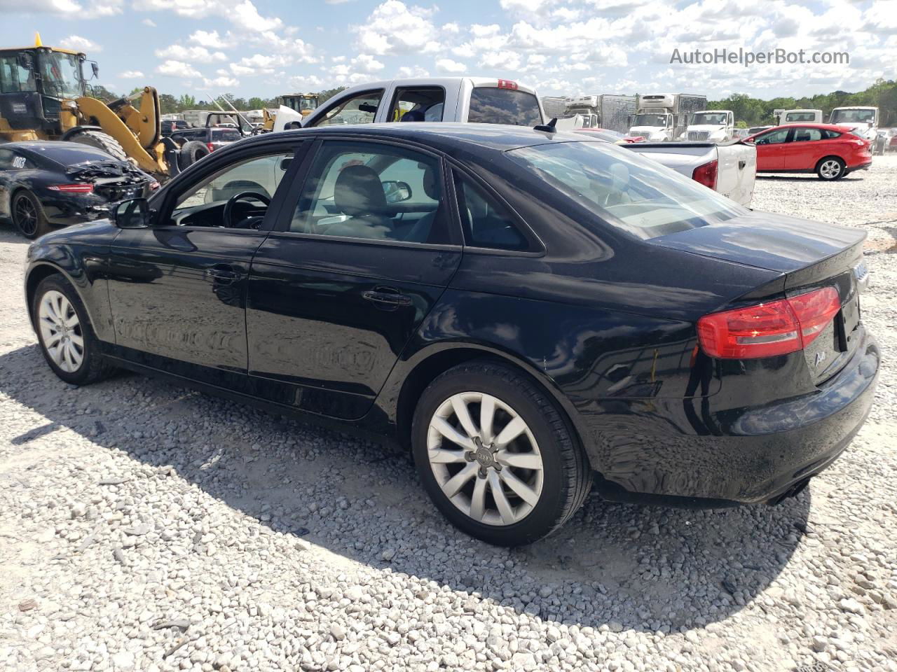 2014 Audi A4 Premium Black vin: WAUAFAFL3EN039912