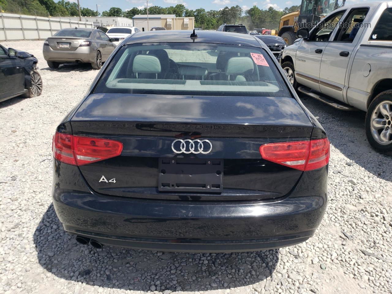 2014 Audi A4 Premium Black vin: WAUAFAFL3EN039912