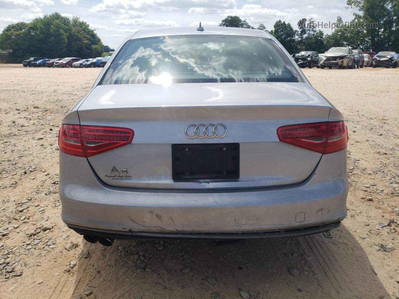 2016 Audi A4 Premium S-line Silver vin: WAUAFAFL3GN002104