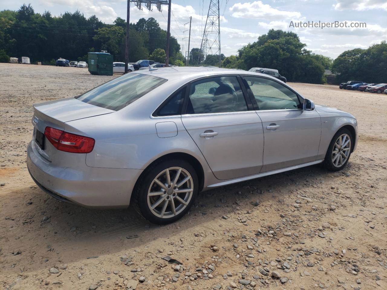 2016 Audi A4 Premium S-line Silver vin: WAUAFAFL3GN002104