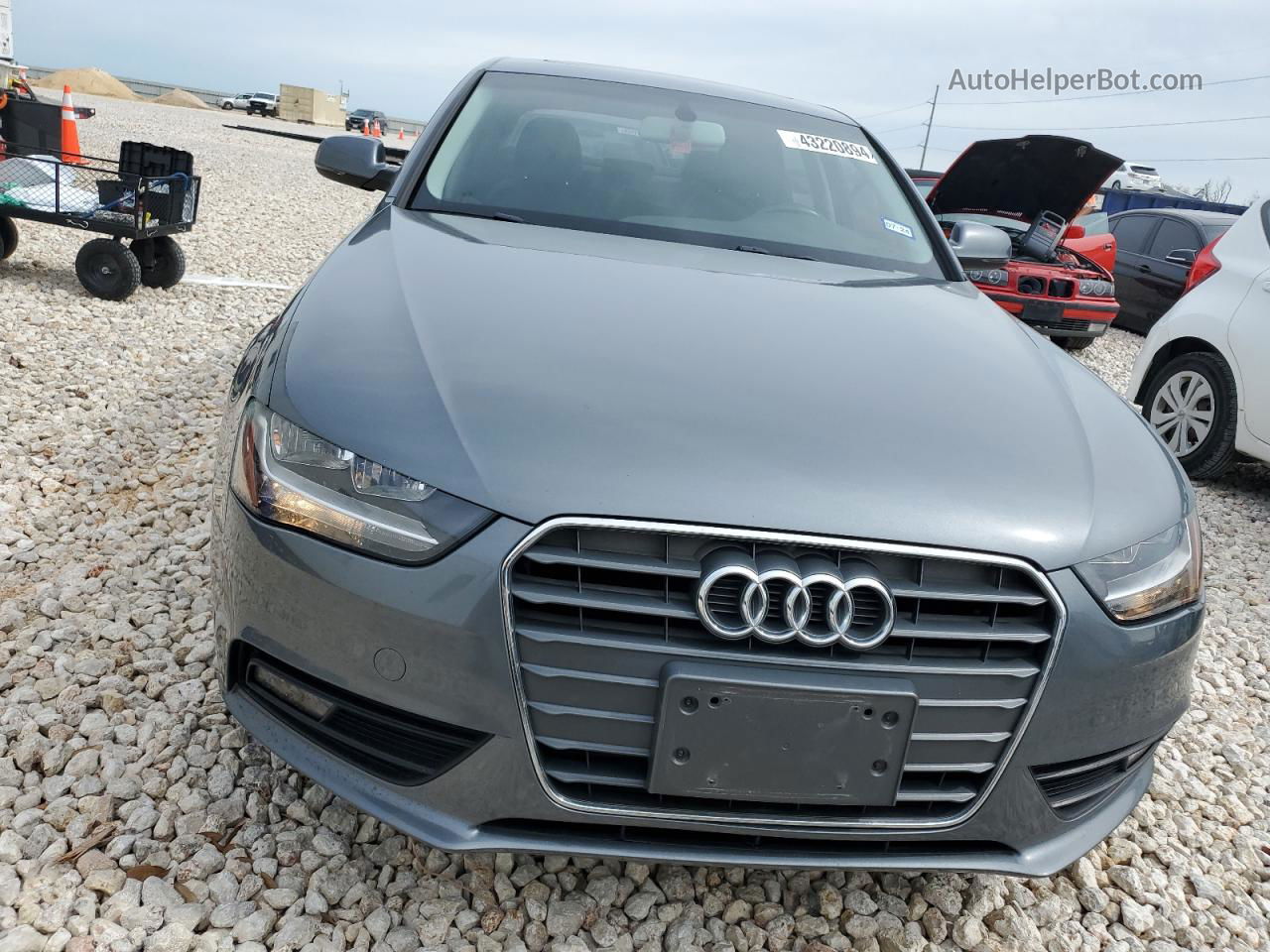 2013 Audi A4 Premium Угольный vin: WAUAFAFL4DN036127