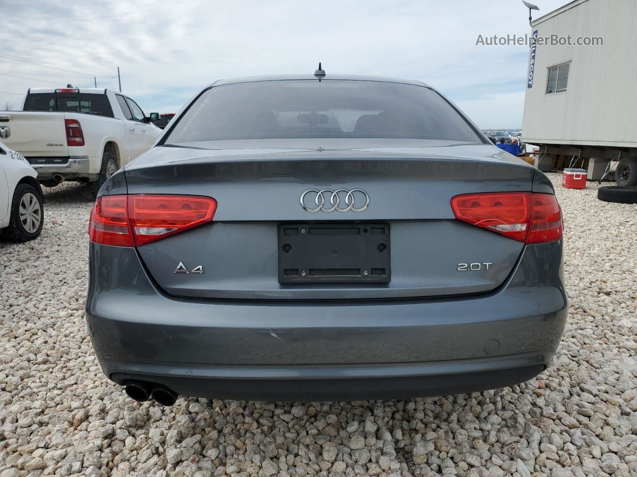 2013 Audi A4 Premium Угольный vin: WAUAFAFL4DN036127