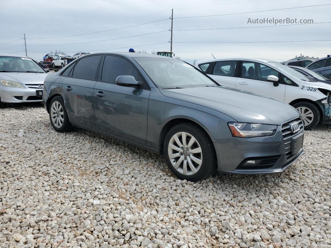 2013 Audi A4 Premium Угольный vin: WAUAFAFL4DN036127